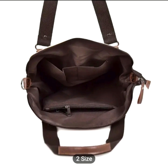 Women crossbody and handles bag. Large capacity. Preloved like new - Picture 6 of 9